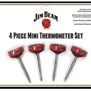 Jim Beam 4 Mini Termometros Para Carnes Y Pollo